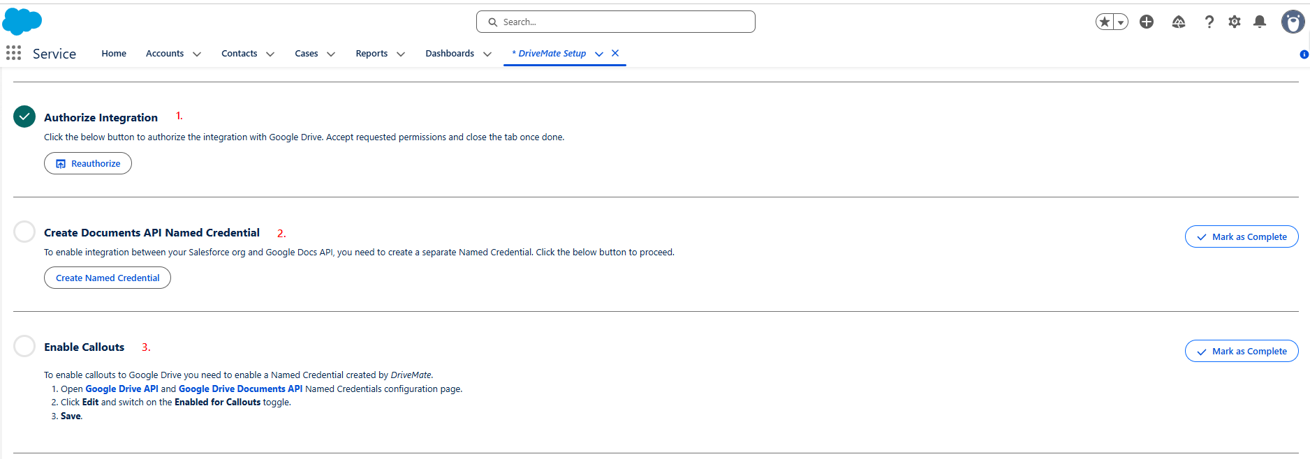 DriveMate Setup - steps to execute with upgrade